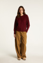 Buttoned jacket with pockets in merino wool - Gaspard