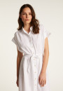 Long sleeve linen dress - Emy