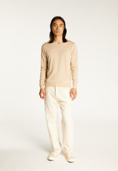 Merino wool long sleeve sweater - Elmo