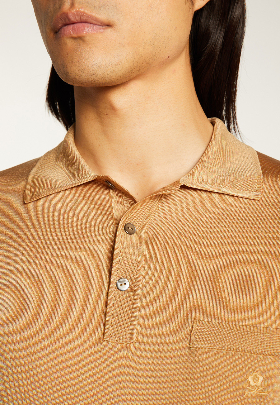 Polo shirt made of Fil lumière - Vadim