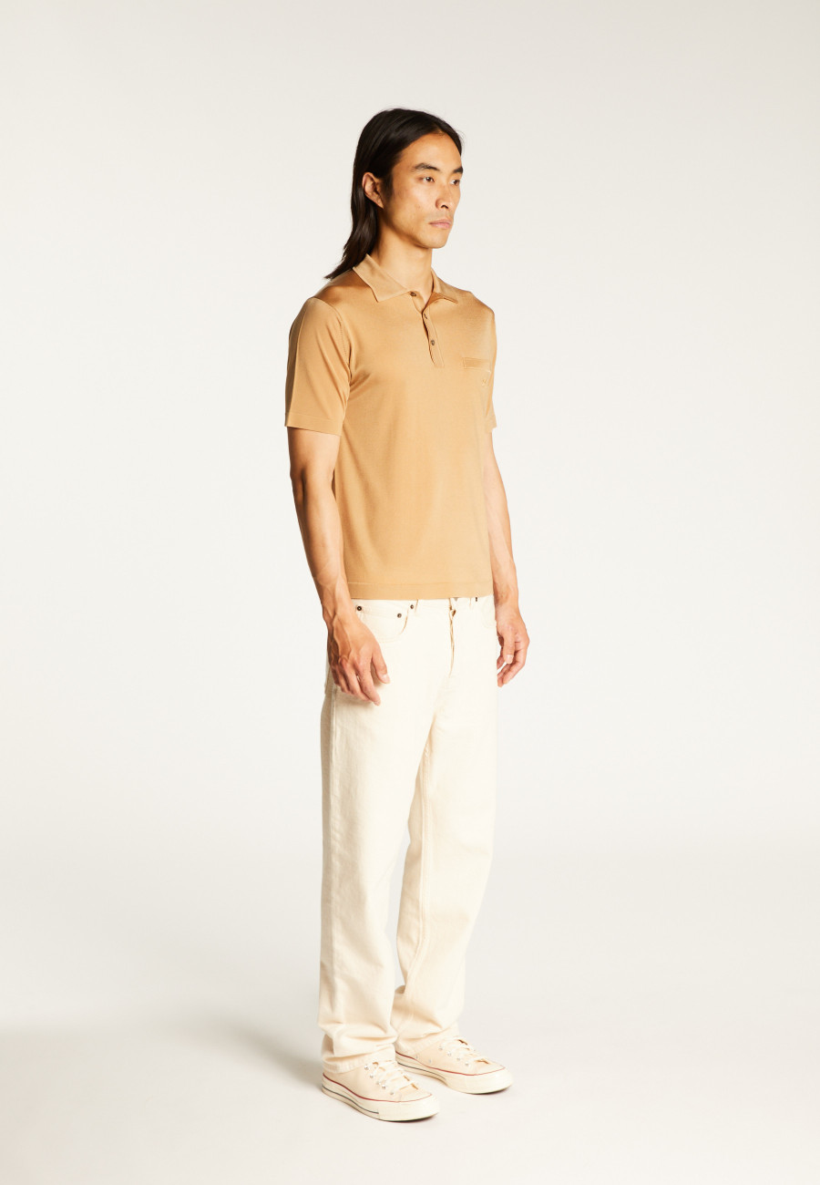 Polo shirt made of Fil lumière - Vadim