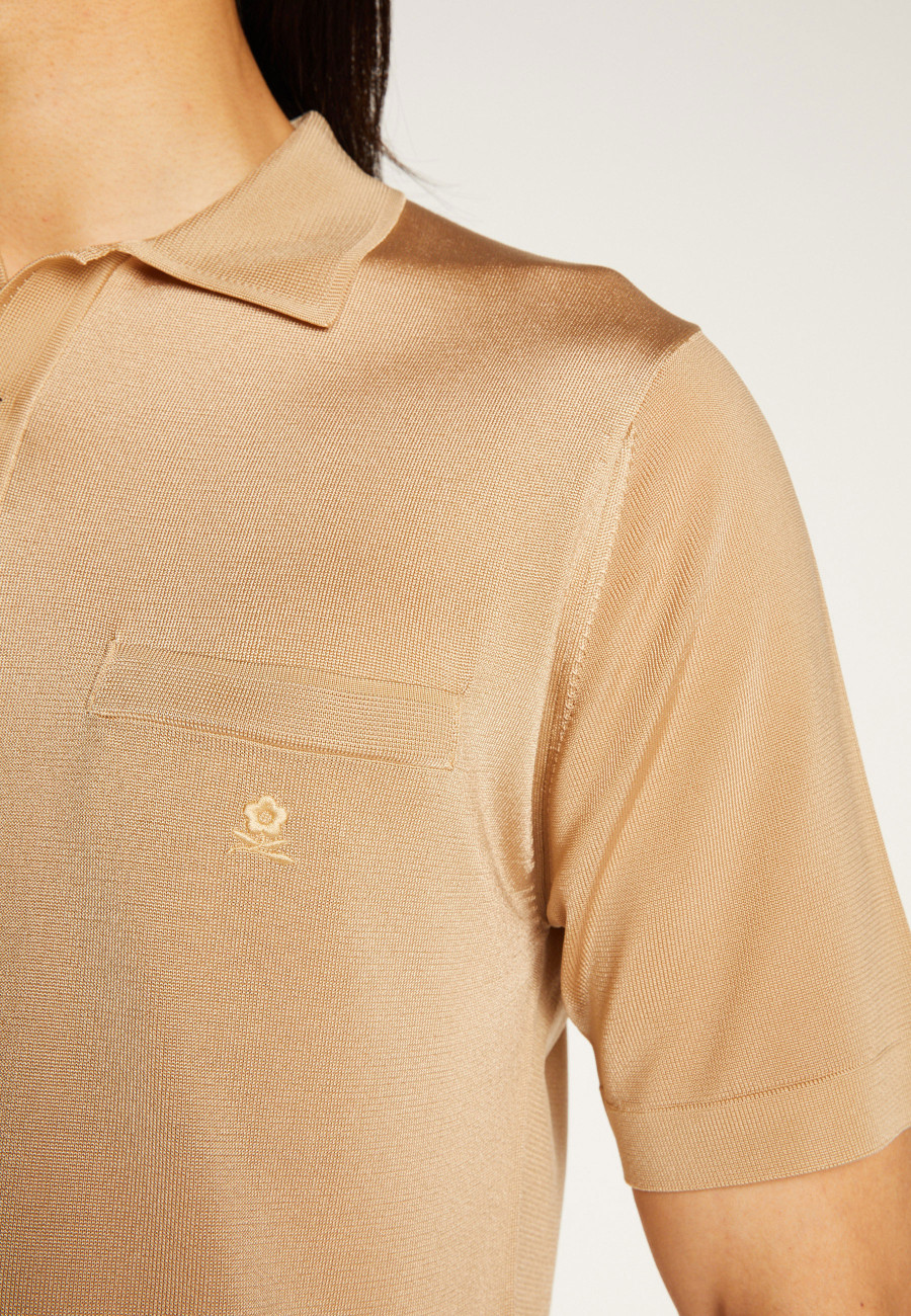 Polo shirt made of Fil lumière - Vadim