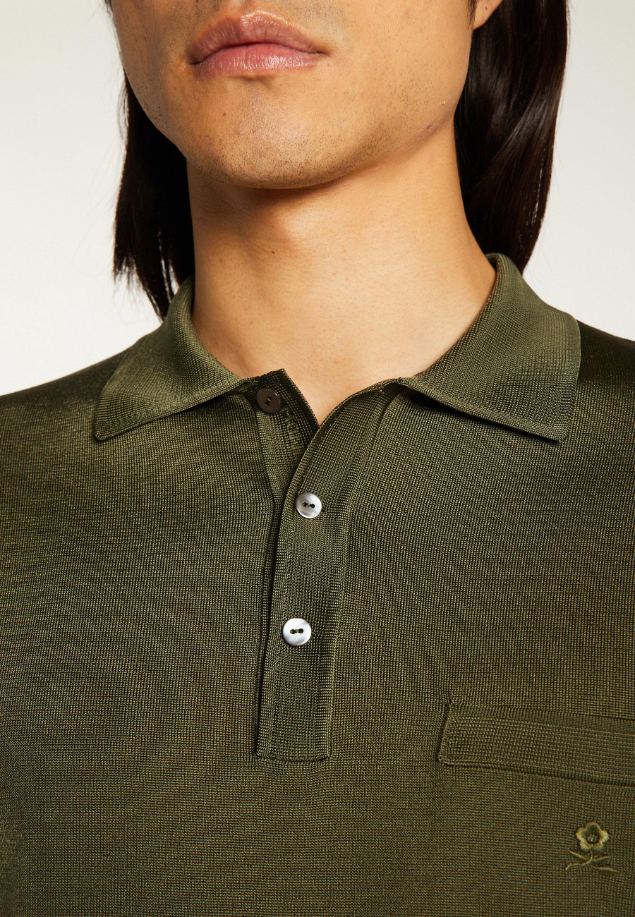 Polo shirt made of Fil lumière - Vadim