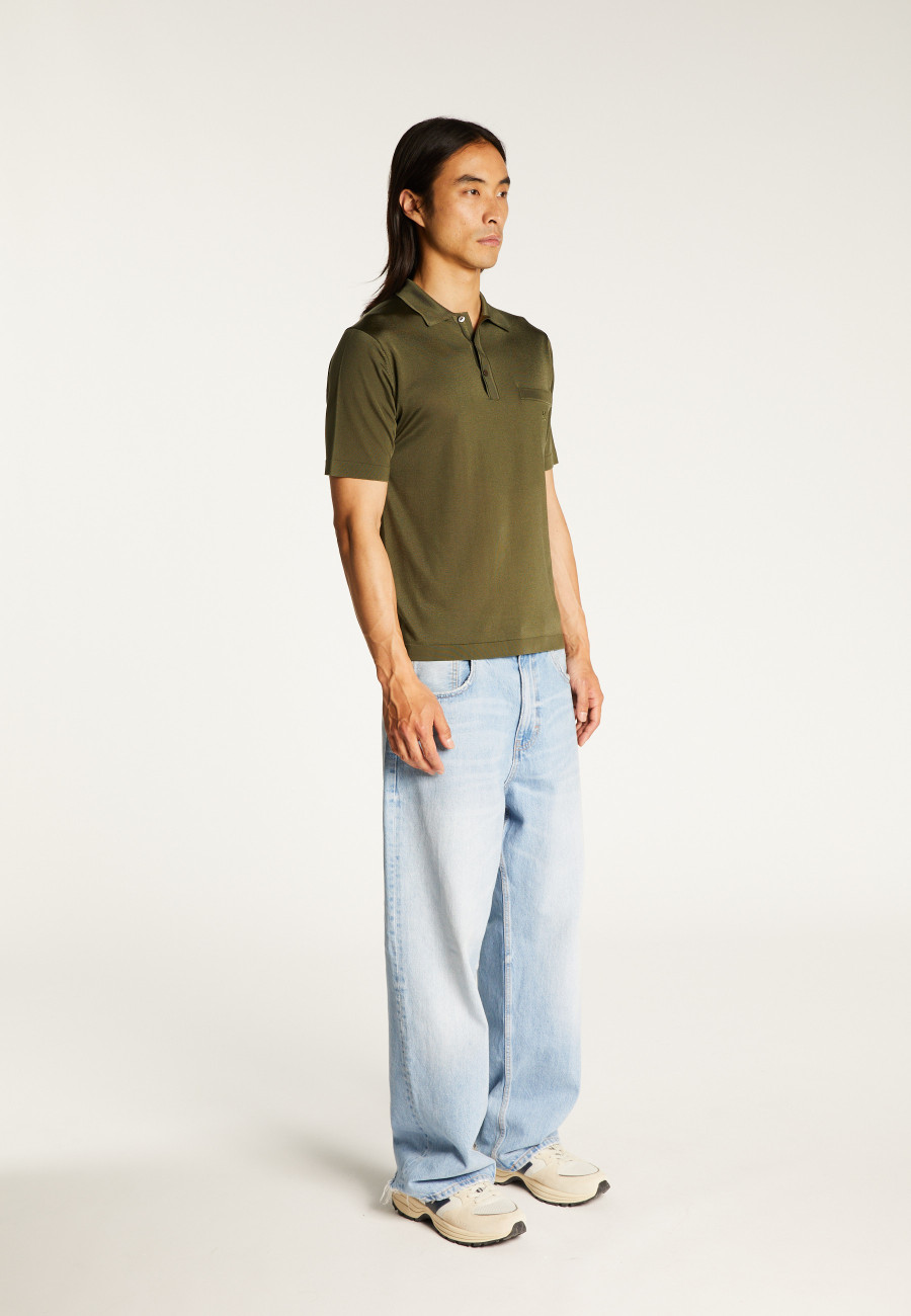 Polo shirt made of Fil lumière - Vadim