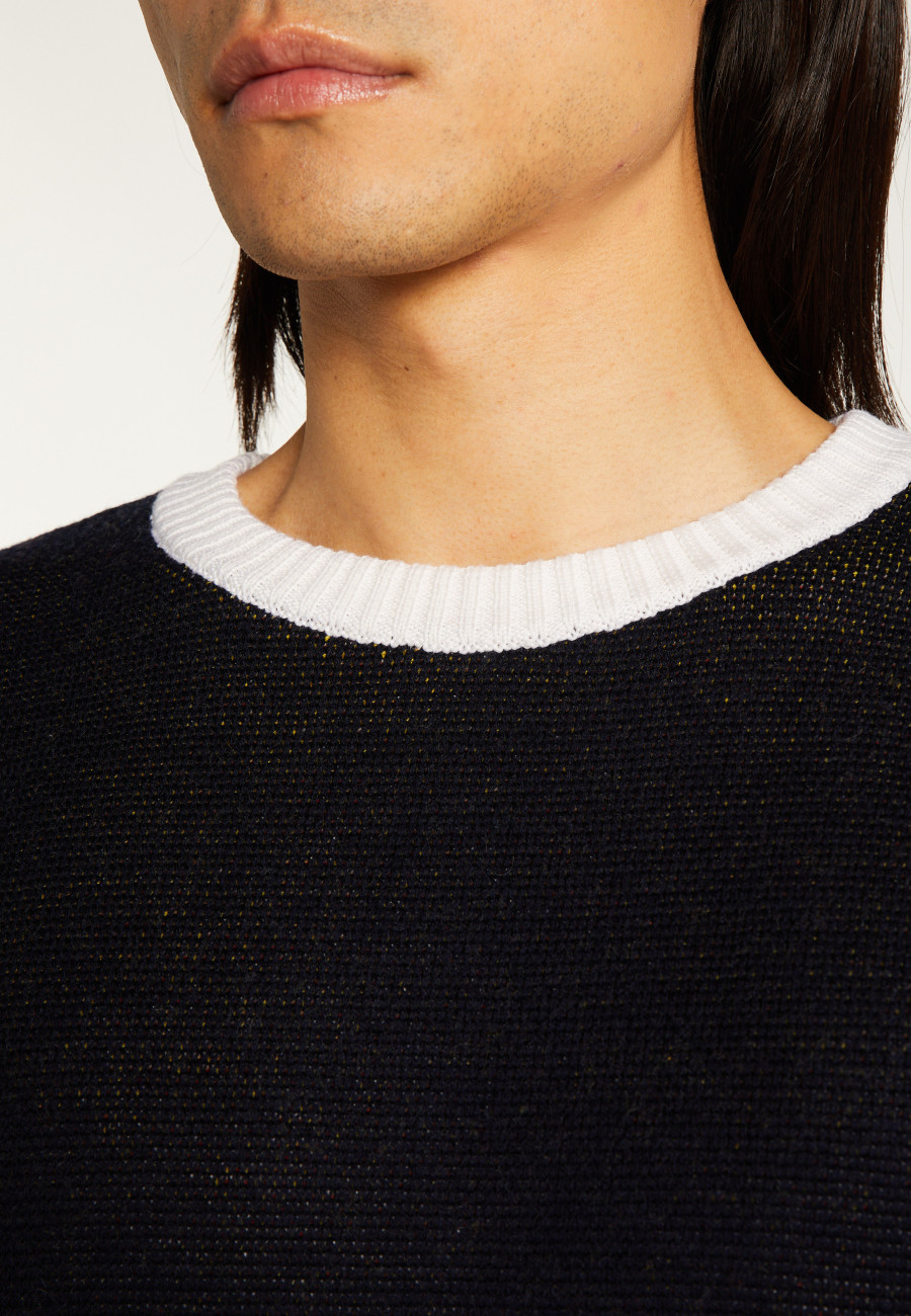 Pull graphique laine mérinos - Stanley