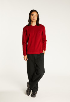 Pull en laine mérinos avec logo - Santi