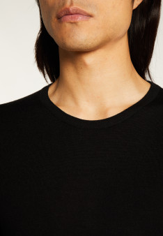 Pull col rond en laine mérinos - Eddie