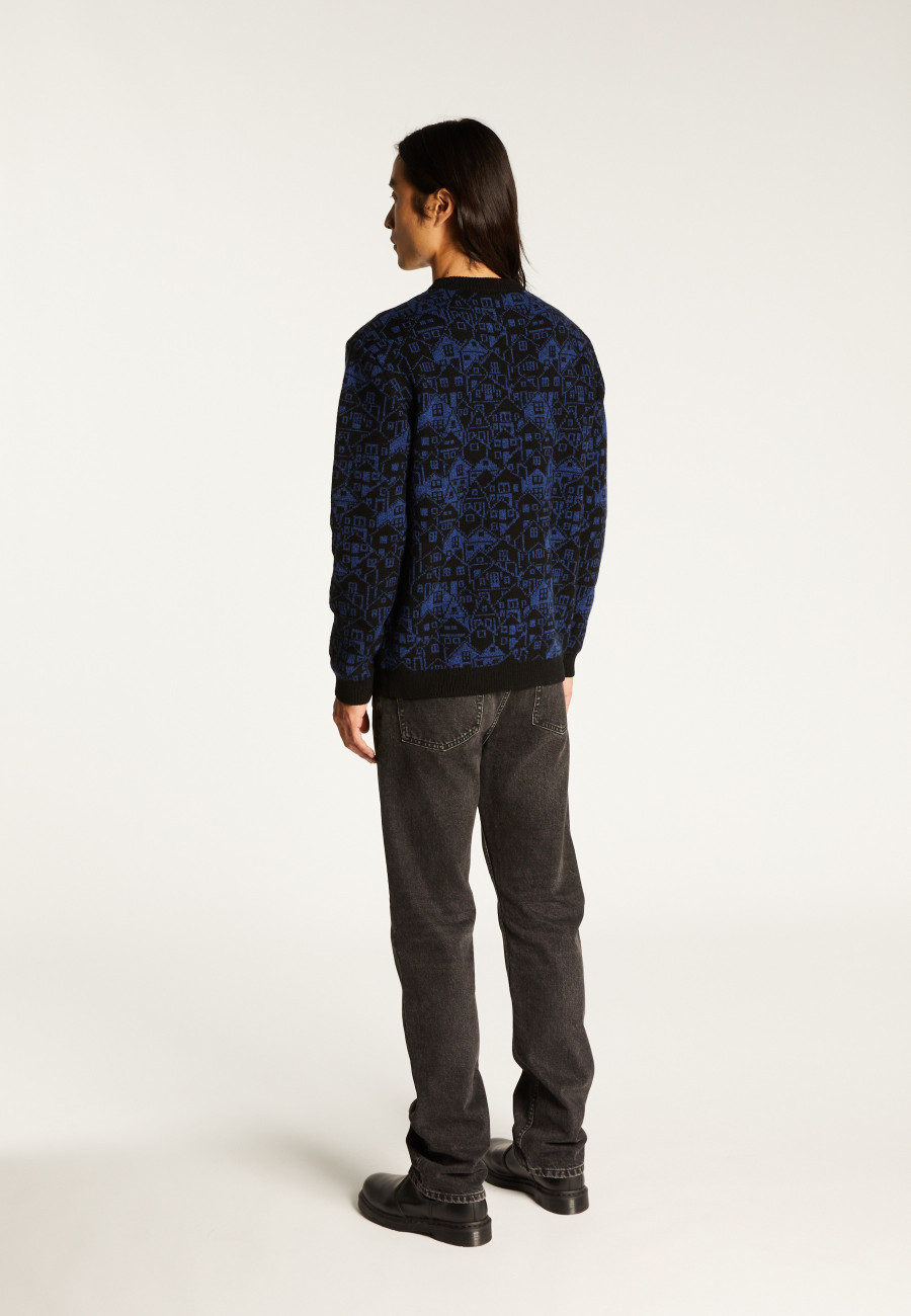 Mixed wool and cashmere sweater - Swann