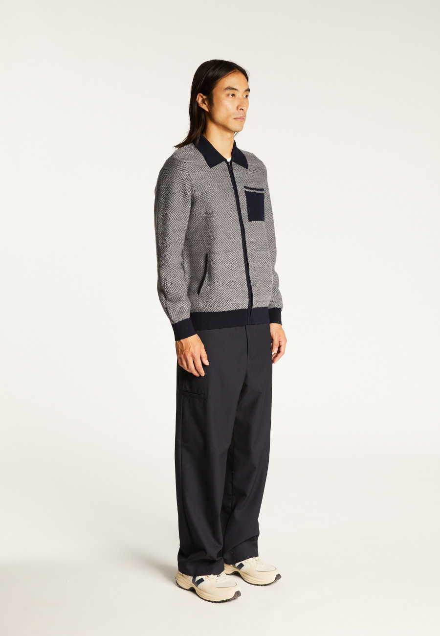 Veste en laine mérinos - Dinesh