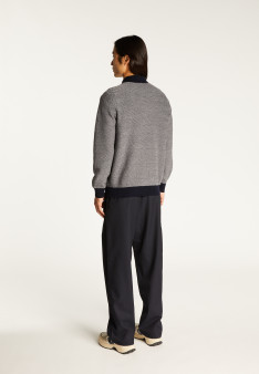 Veste zippée en laine mérinos - Dinesh