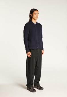 Veste zippée à poches en coton - Dalil