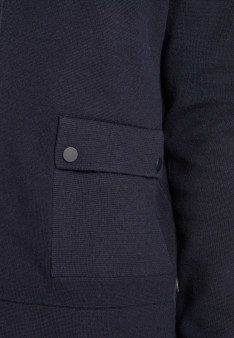 Veste zippée à poches en coton - Dalil
