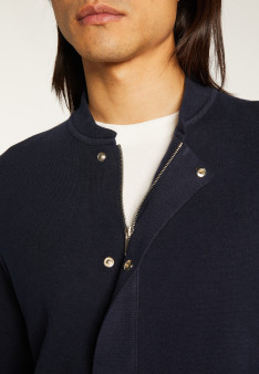 Veste zippée à poches en coton - Dalil