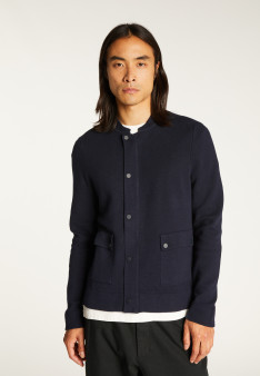 Veste zippée à poches en coton - Dalil