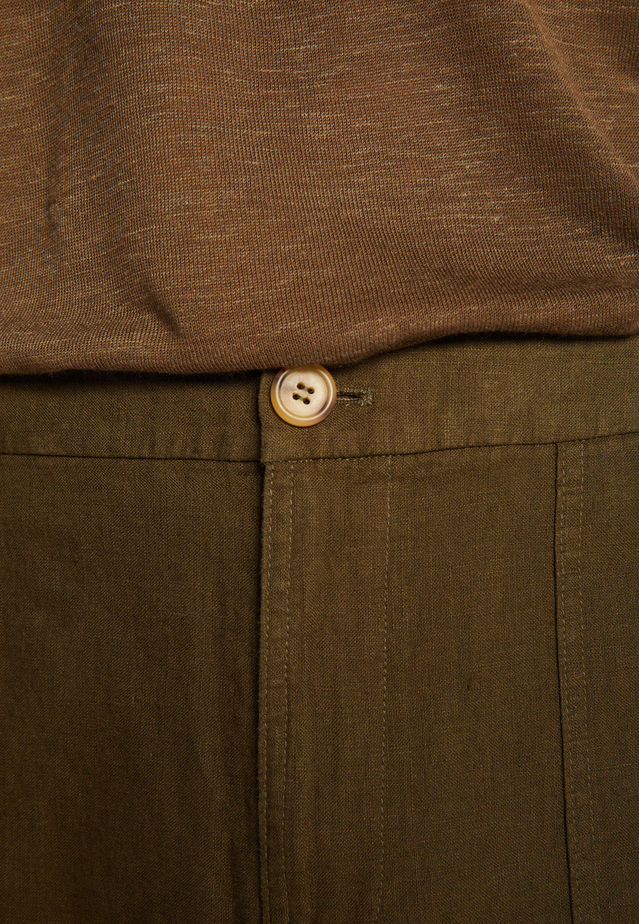 Pantalon à poches en lin - Dimitri