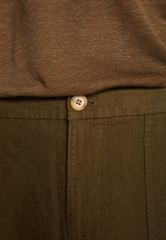 Pantalon à poches en lin - Dimitri