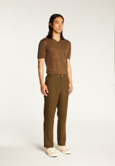 Pantalon à poches en lin - Dimitri