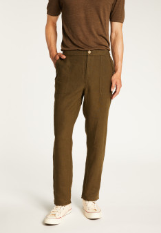Pantalon à poches en lin - Dimitri