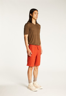 Linen pocket shorts - Diego