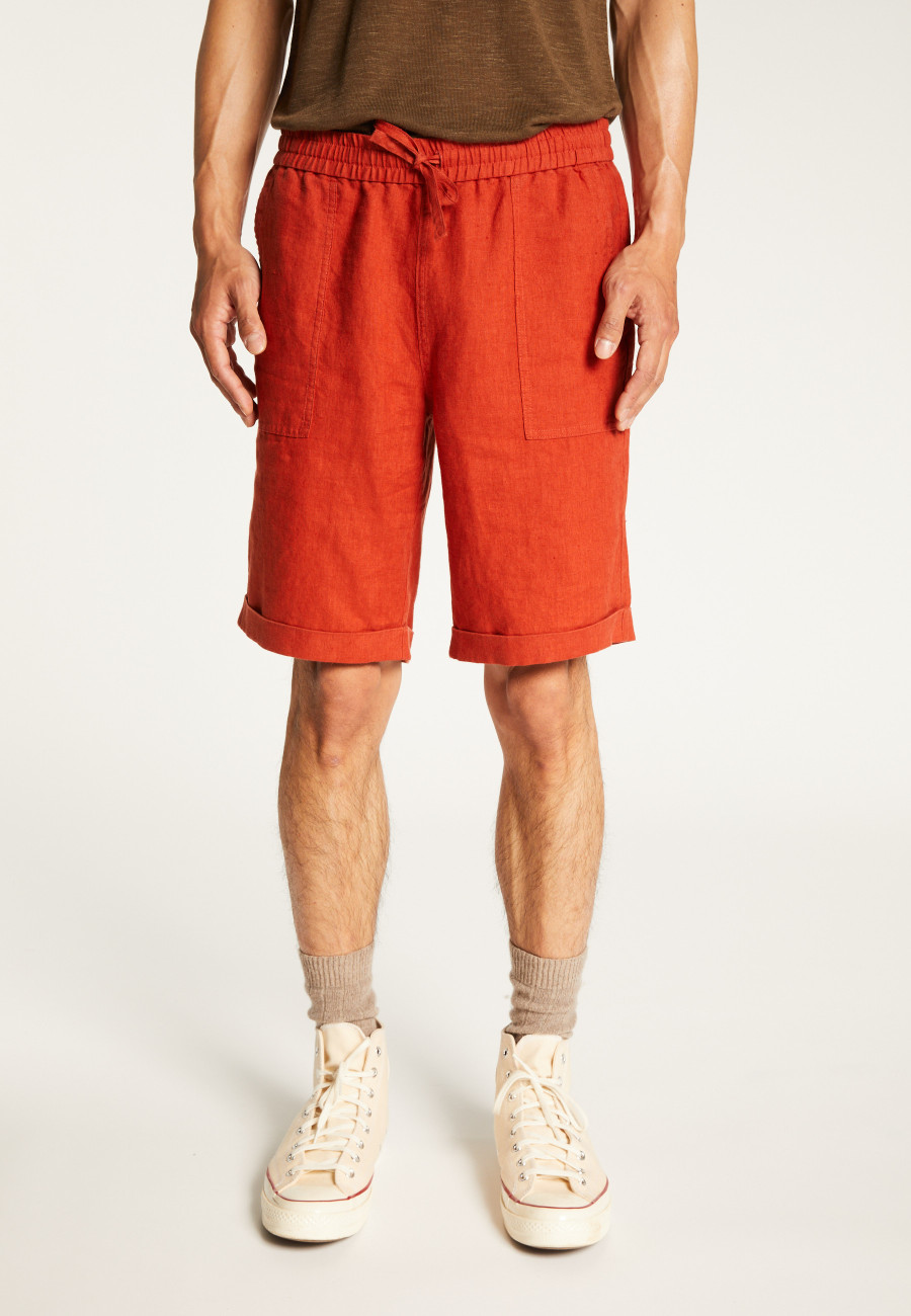 Short à poches en lin - Diego