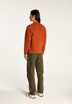 Pull en coton manches raglan - Dwight