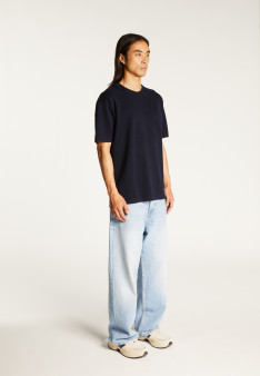 T-shirt ample avec poche en laine mérinos - Florentin