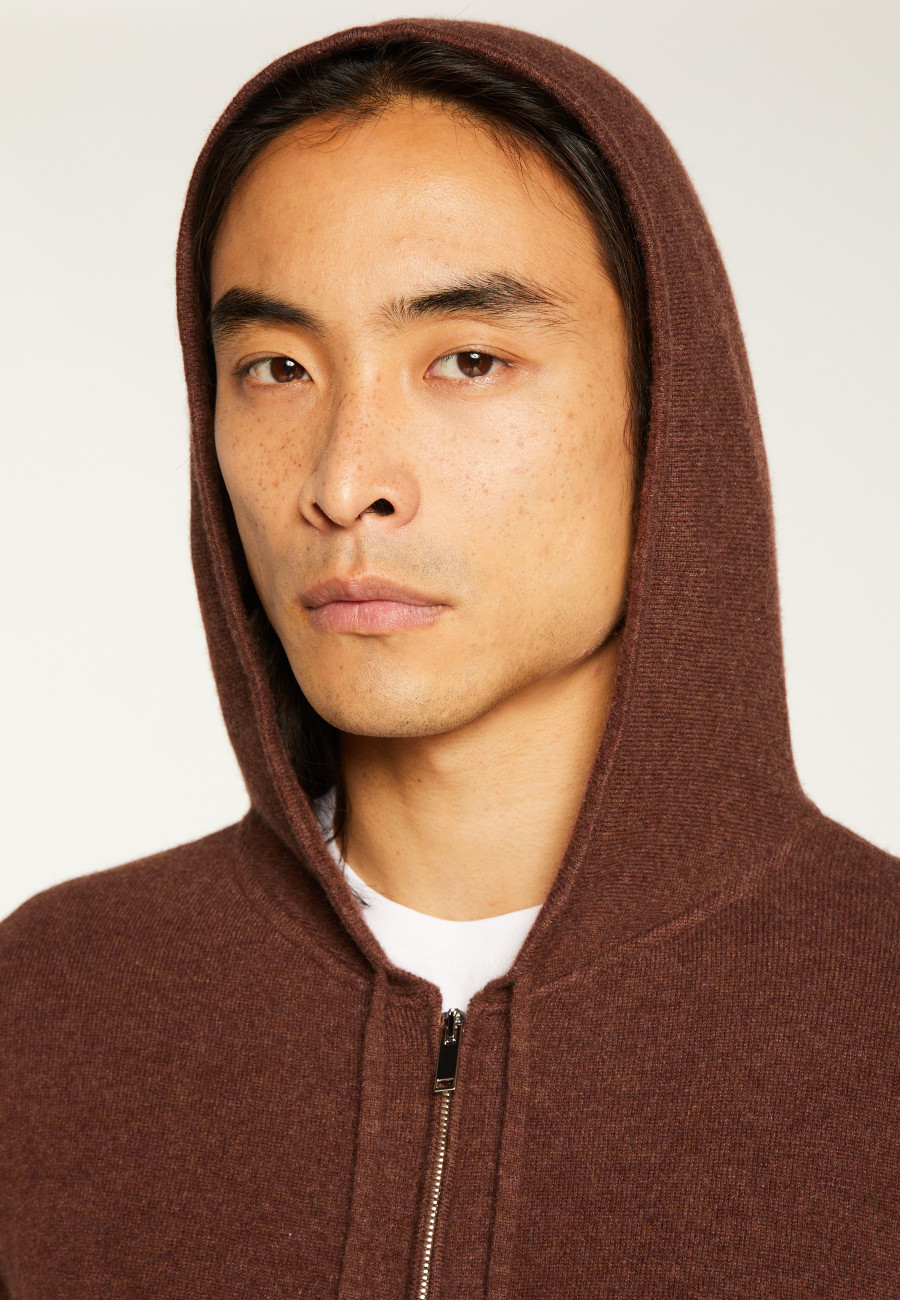 Cashmere Zip Hoodie - Emilien