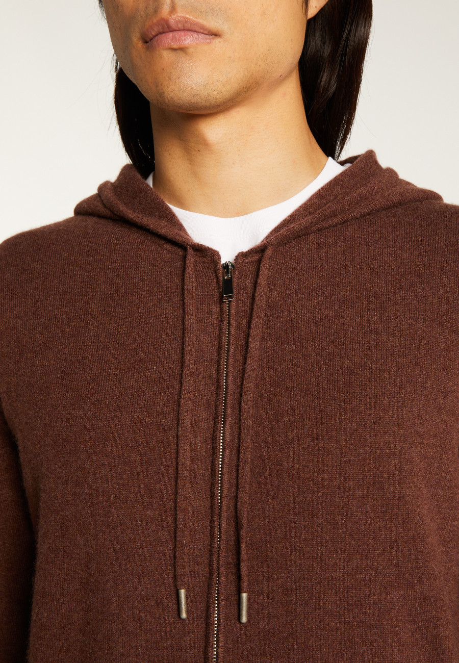 Cashmere Zip Hoodie - Emilien