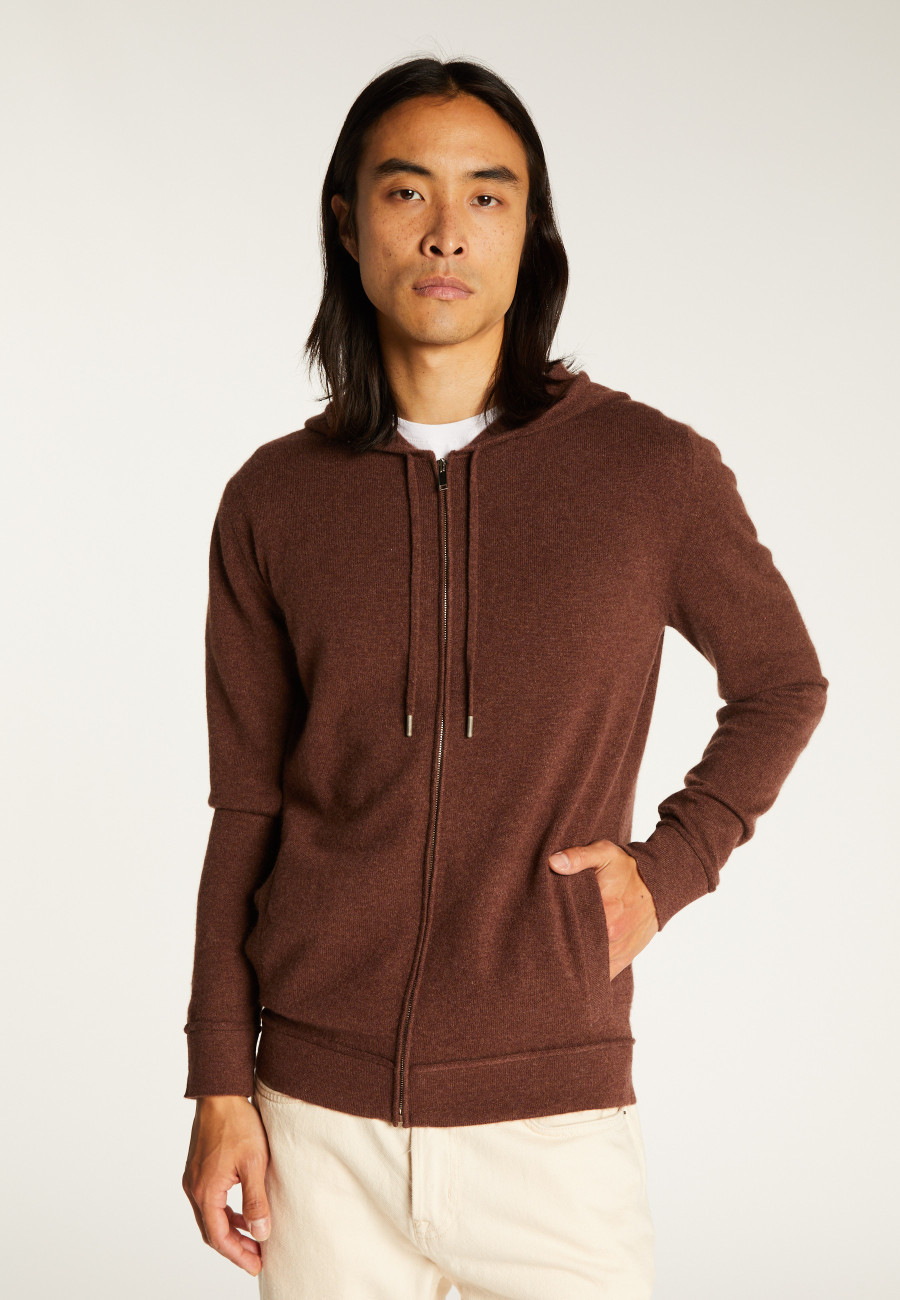 Cashmere Zip Hoodie - Emilien