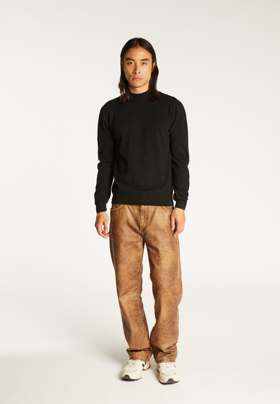 Pull col montant en cachemire - Esteban