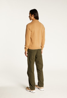 Veste zippée à poches en cachemire 4 fils - Balthazar