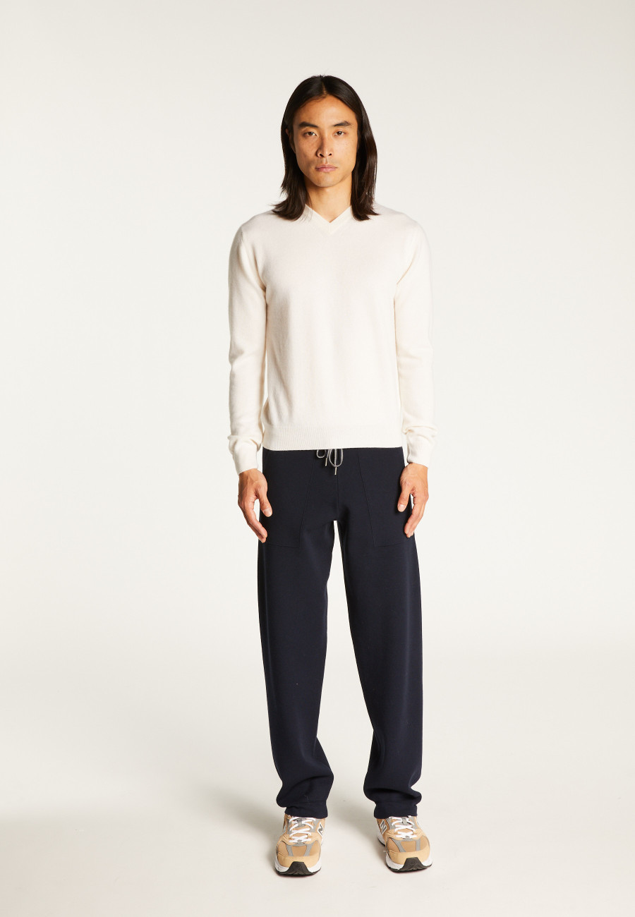 Pull col V en cachemire - Evann