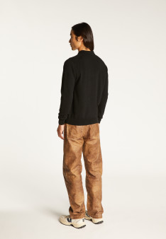 Pull col polo en cachemire - Emerson
