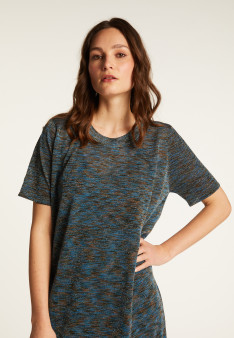 Robe longue irisée Dabia