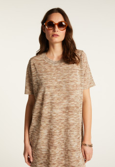 Robe longue irisée Dabia