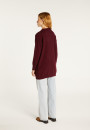 Long cardigan à poches en cachemire
