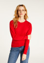Pull col rond en laine- Bérenice