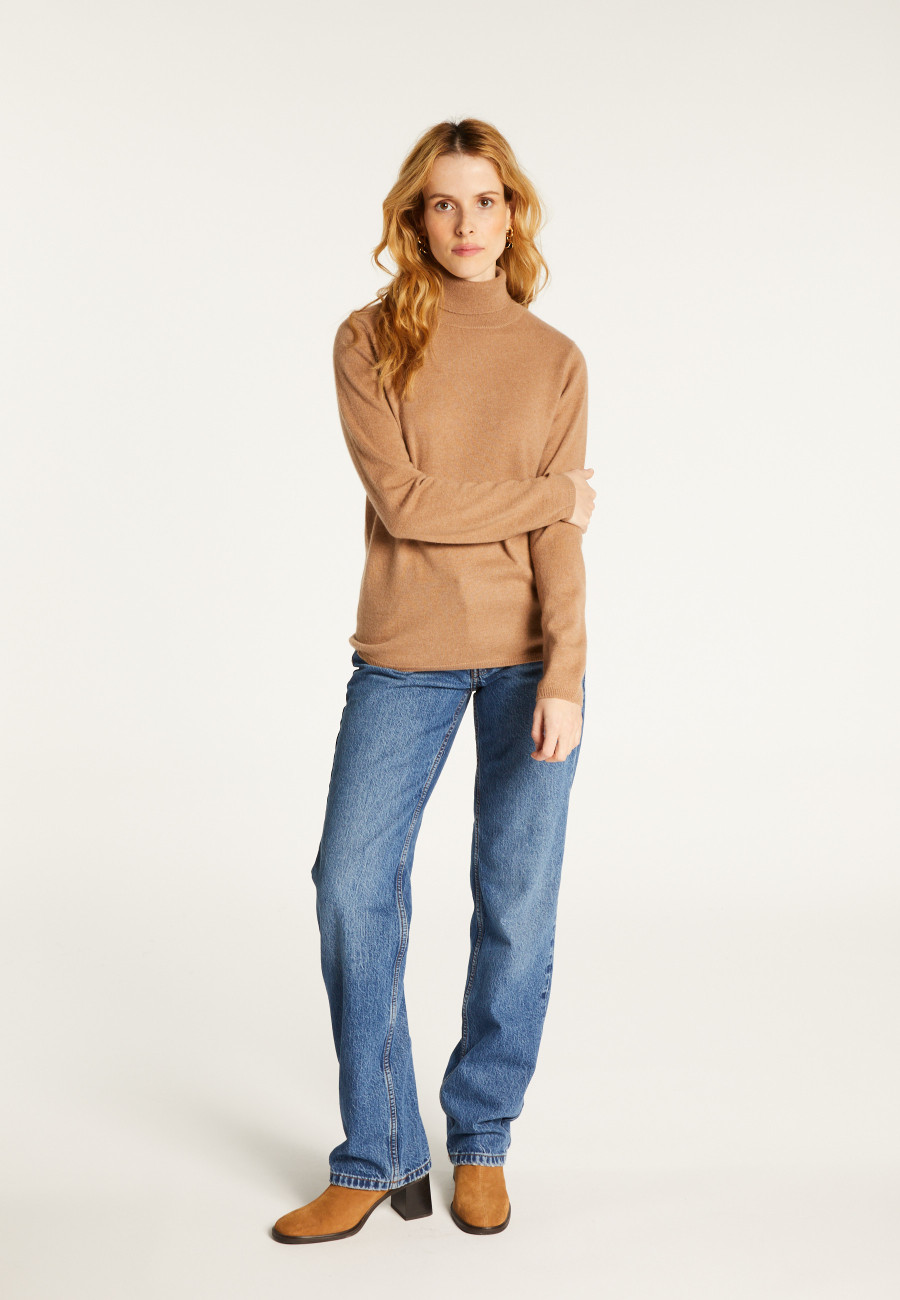Cashmere turtleneck sweater