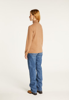 Cashmere turtleneck sweater
