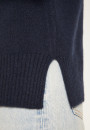 Pull col roulé à fentes en cachemire 4 fils - Adena