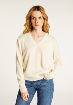 V-neck cashmere sweater - Abel
