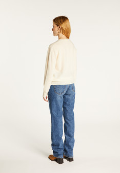 V-neck cashmere sweater - Abel