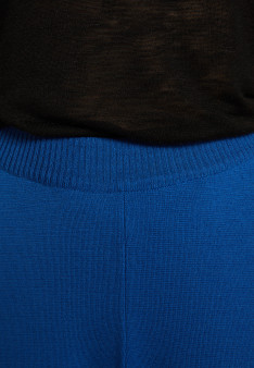 Pantalon à poches en laine mérinos - Gaetane