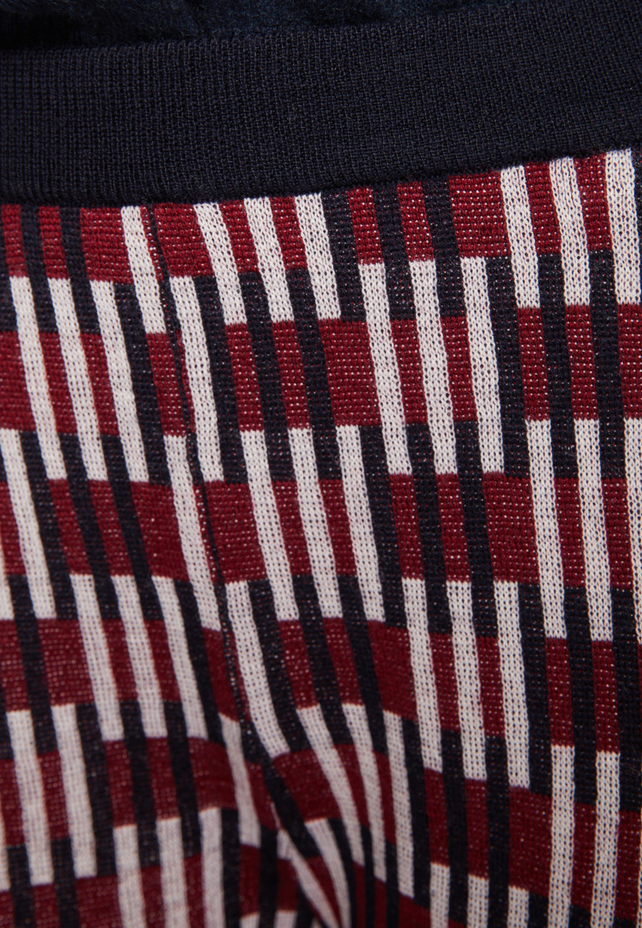 Merino wool patterned pants - Gill