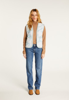 Filipa Merino Wool Sleeveless Jacket