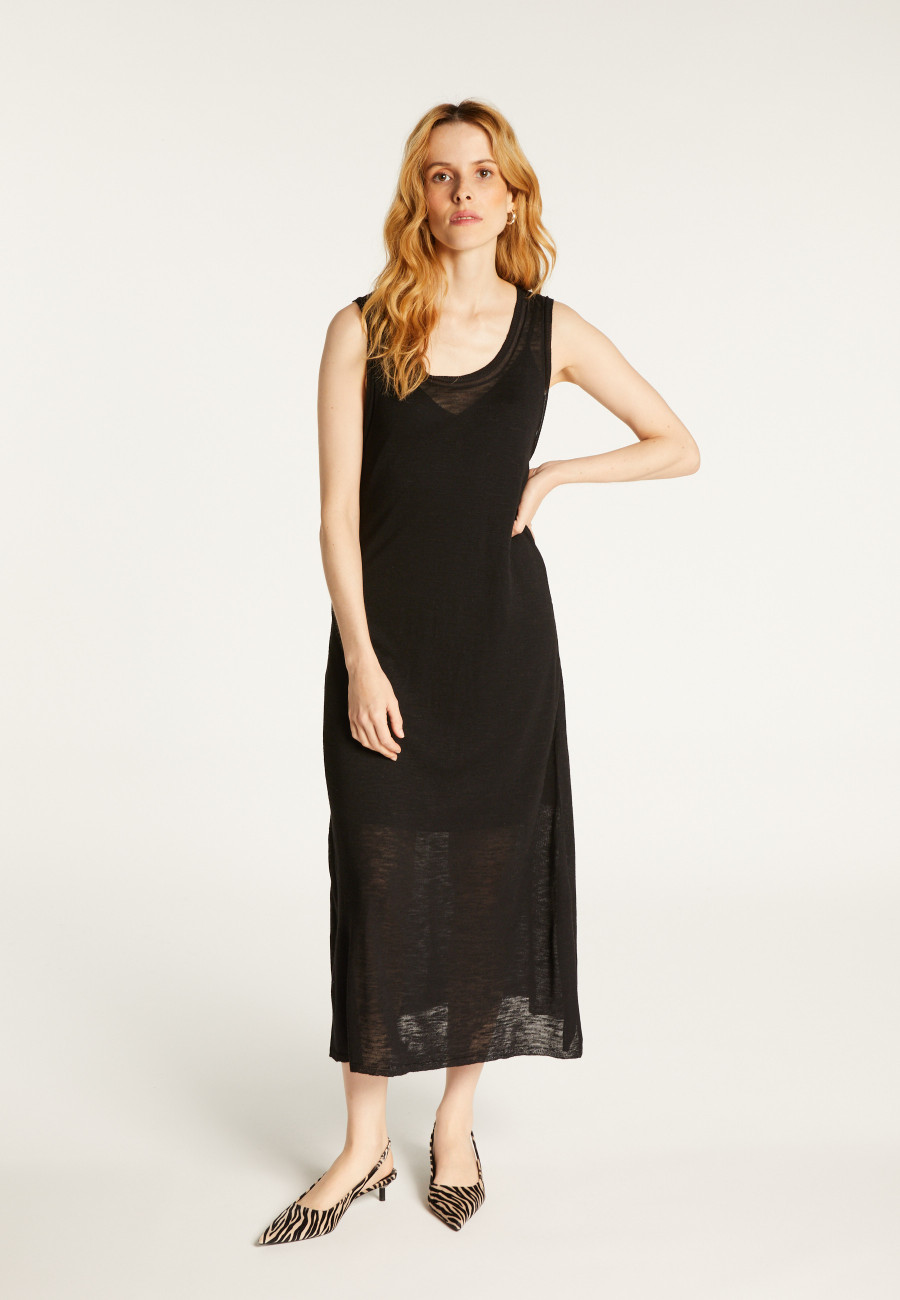 Ensemble robe en lin et coton - Dayana