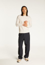 Round-neck cashmere sweater with rolled finishes - Ernest