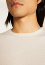 Round-neck cashmere sweater with rolled finishes - Ernest