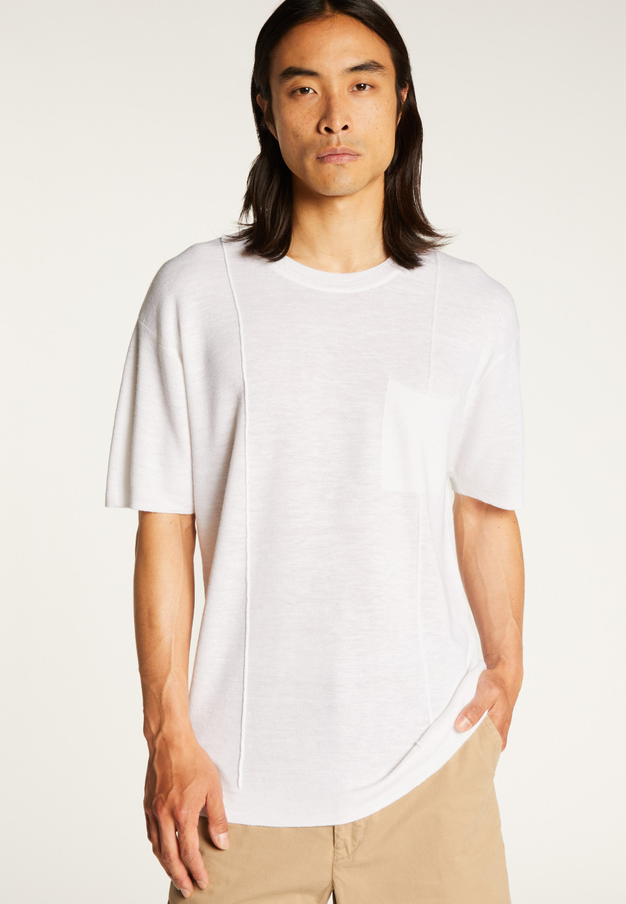 T-shirt ample en lin flammé - Deon