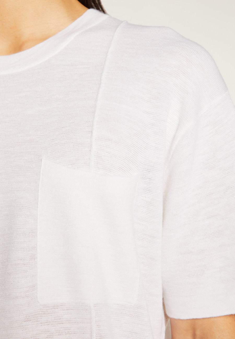 T-shirt ample en lin flammé - Deon